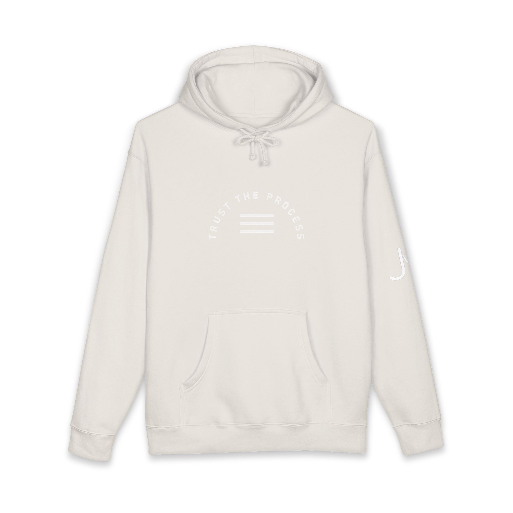 Peaceful Waves Hoodie — "Find Your Calm" Minimal Zen Hooded Sweatshirt