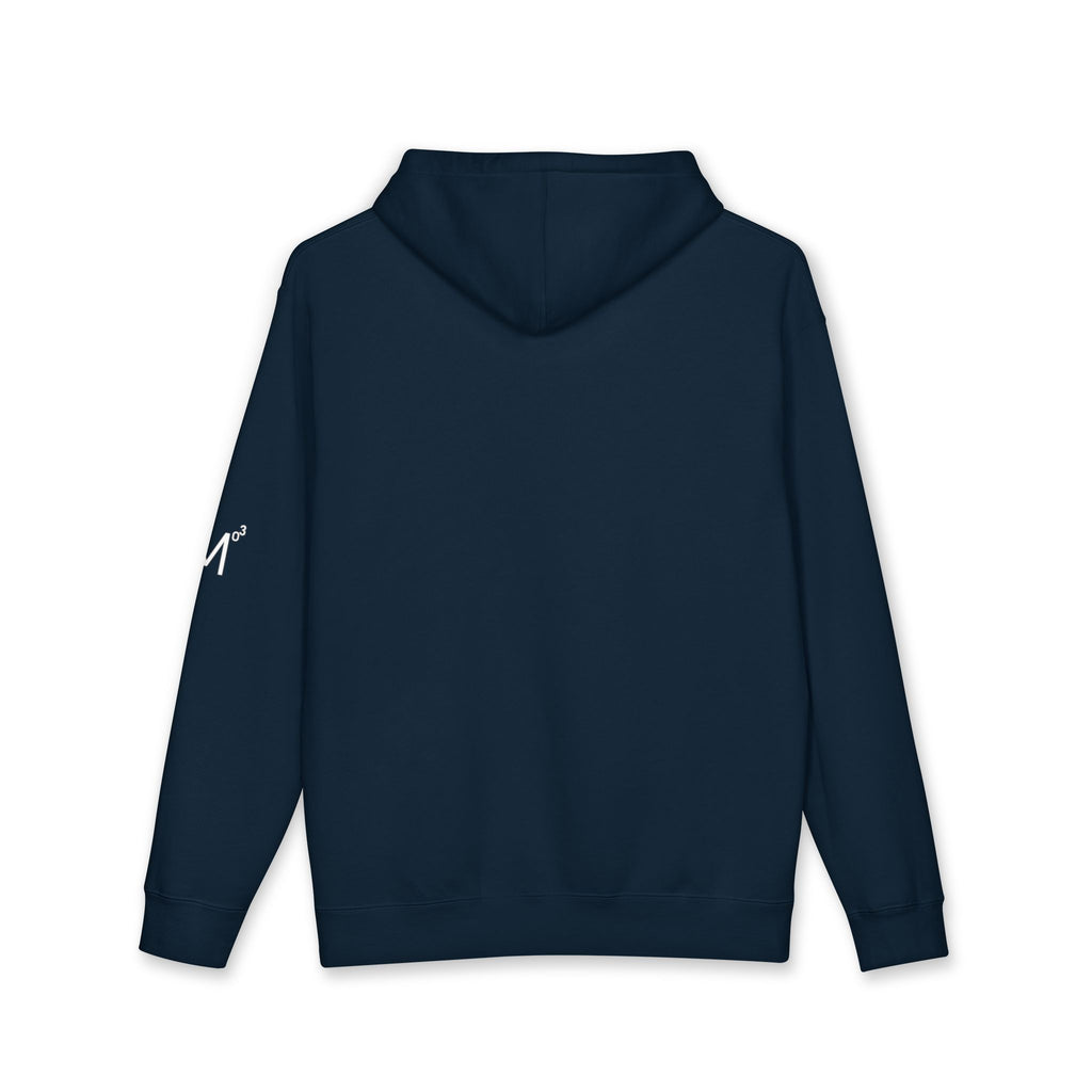 Peaceful Waves Hoodie — "Find Your Calm" Minimal Zen Hooded Sweatshirt