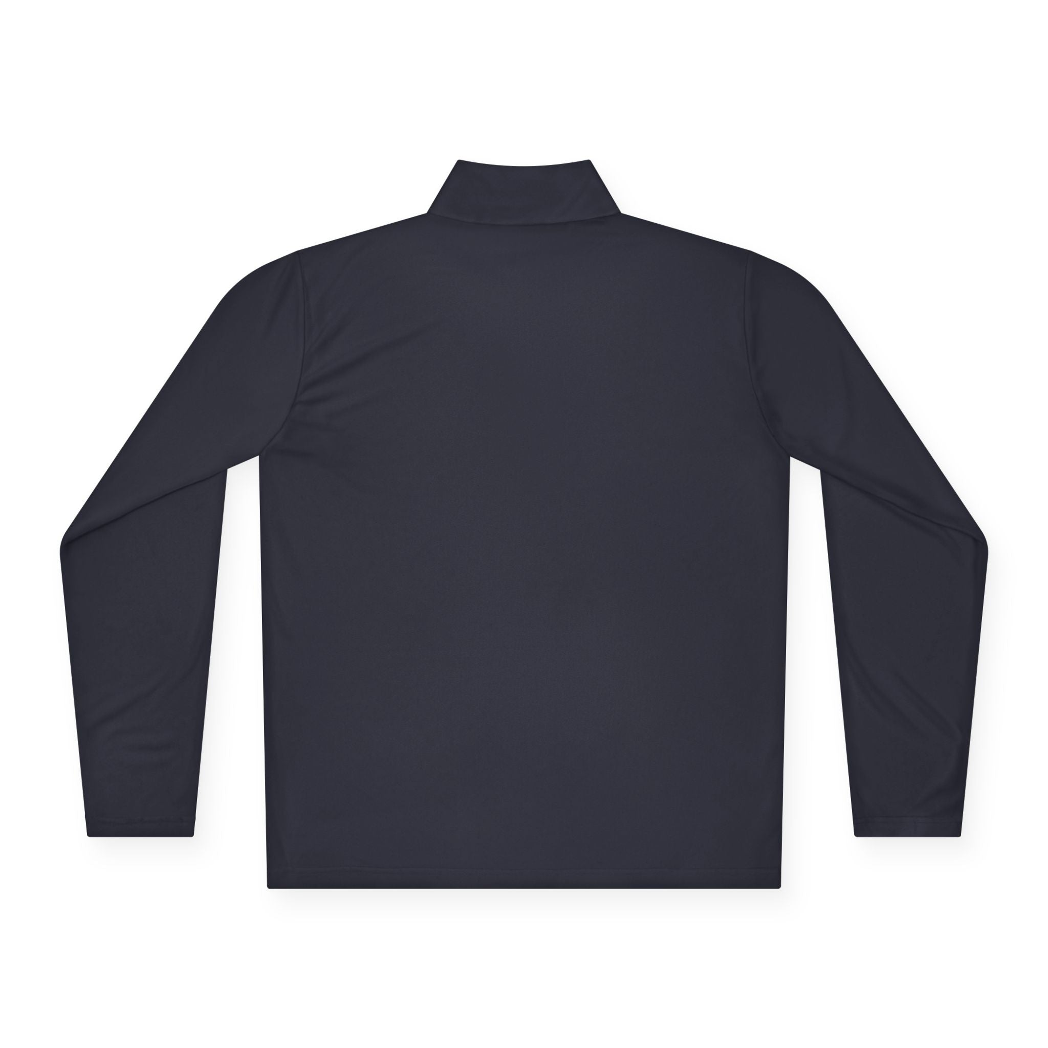 Quarter-Zip Pullover with Maroon 'Jr' Monogram – Casual Athletic Pullover