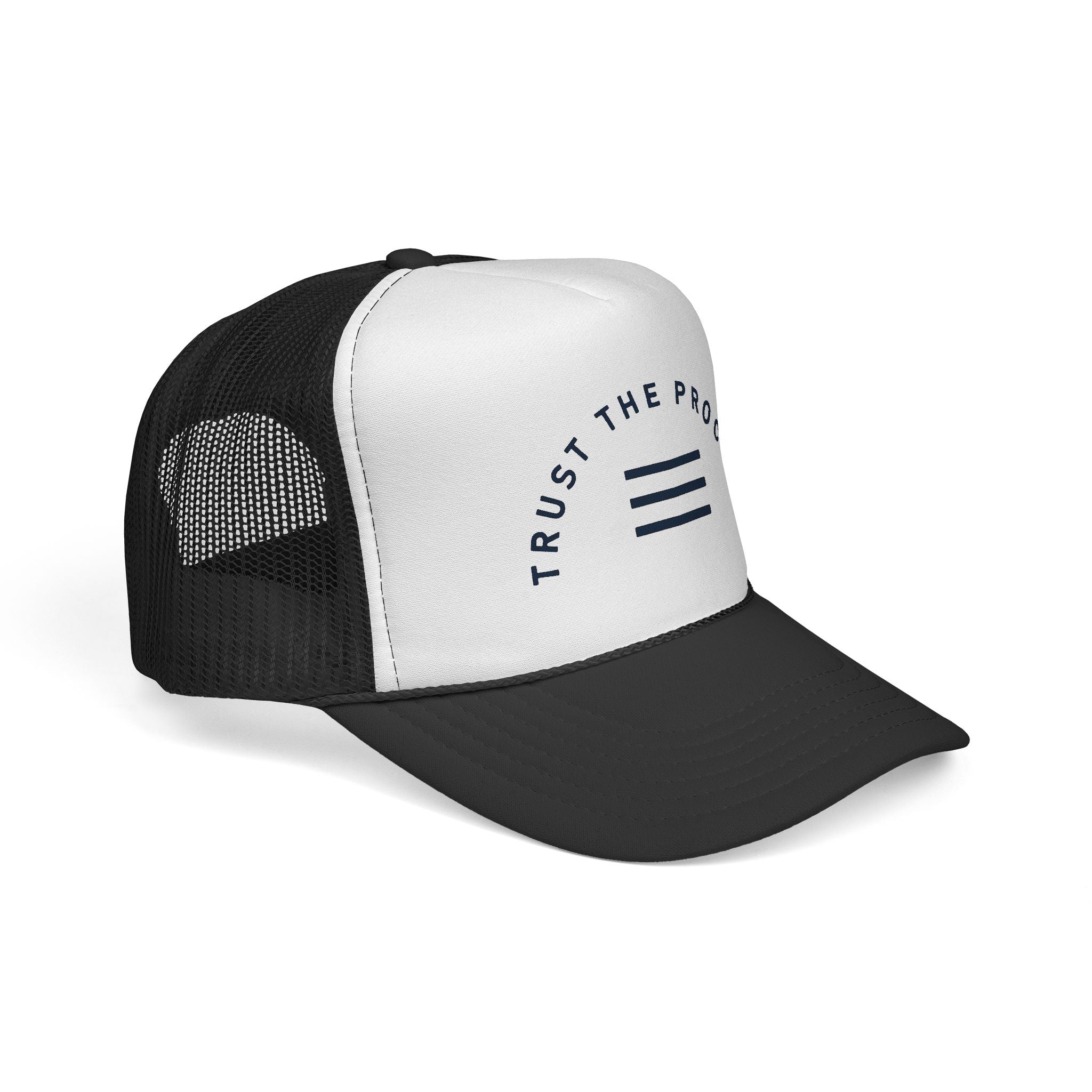 Trust The Process Trucker Cap — Motivational Mesh Baseball Hat