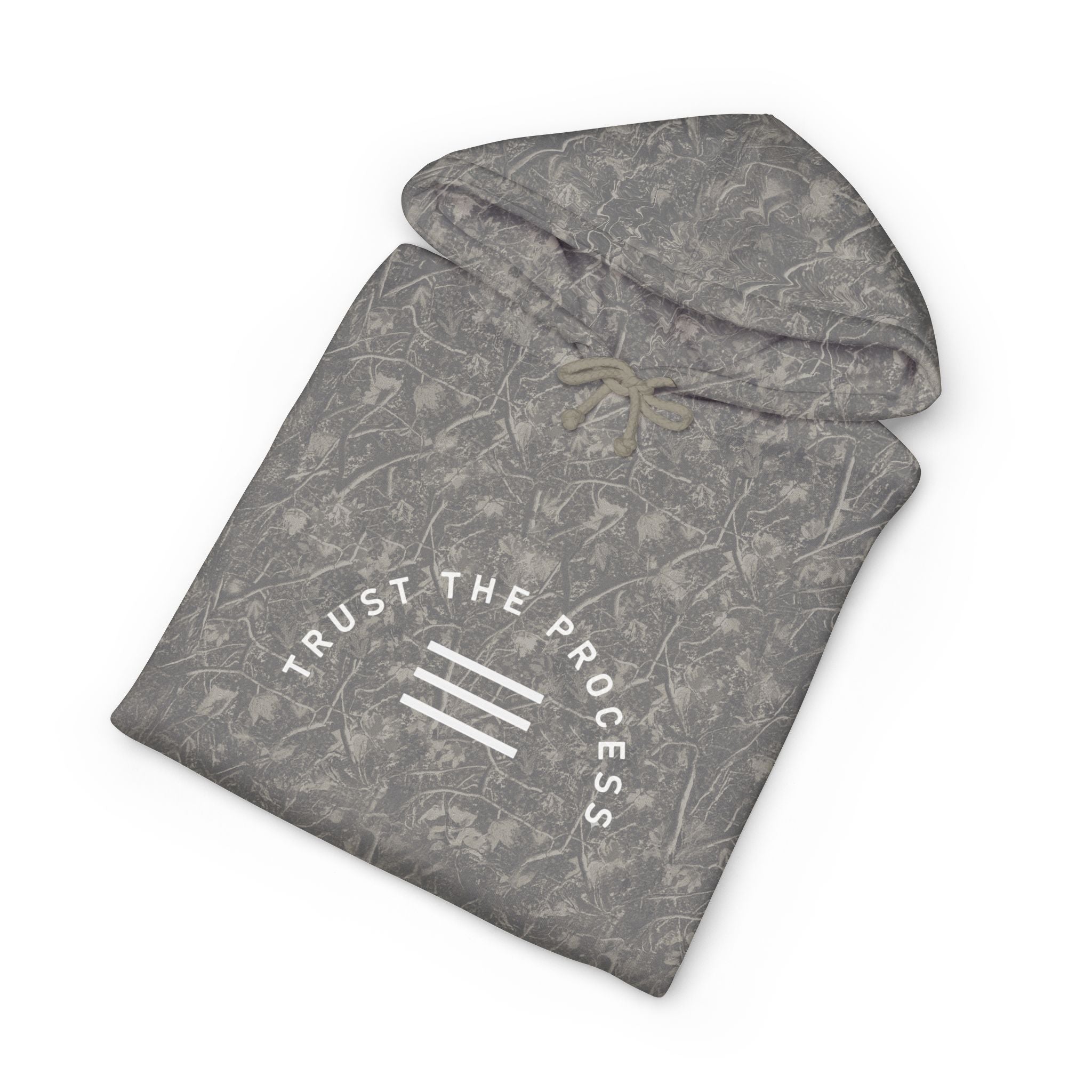 Peaceful Waves Hoodie — "Find Your Calm" Minimal Zen Hooded Sweatshirt