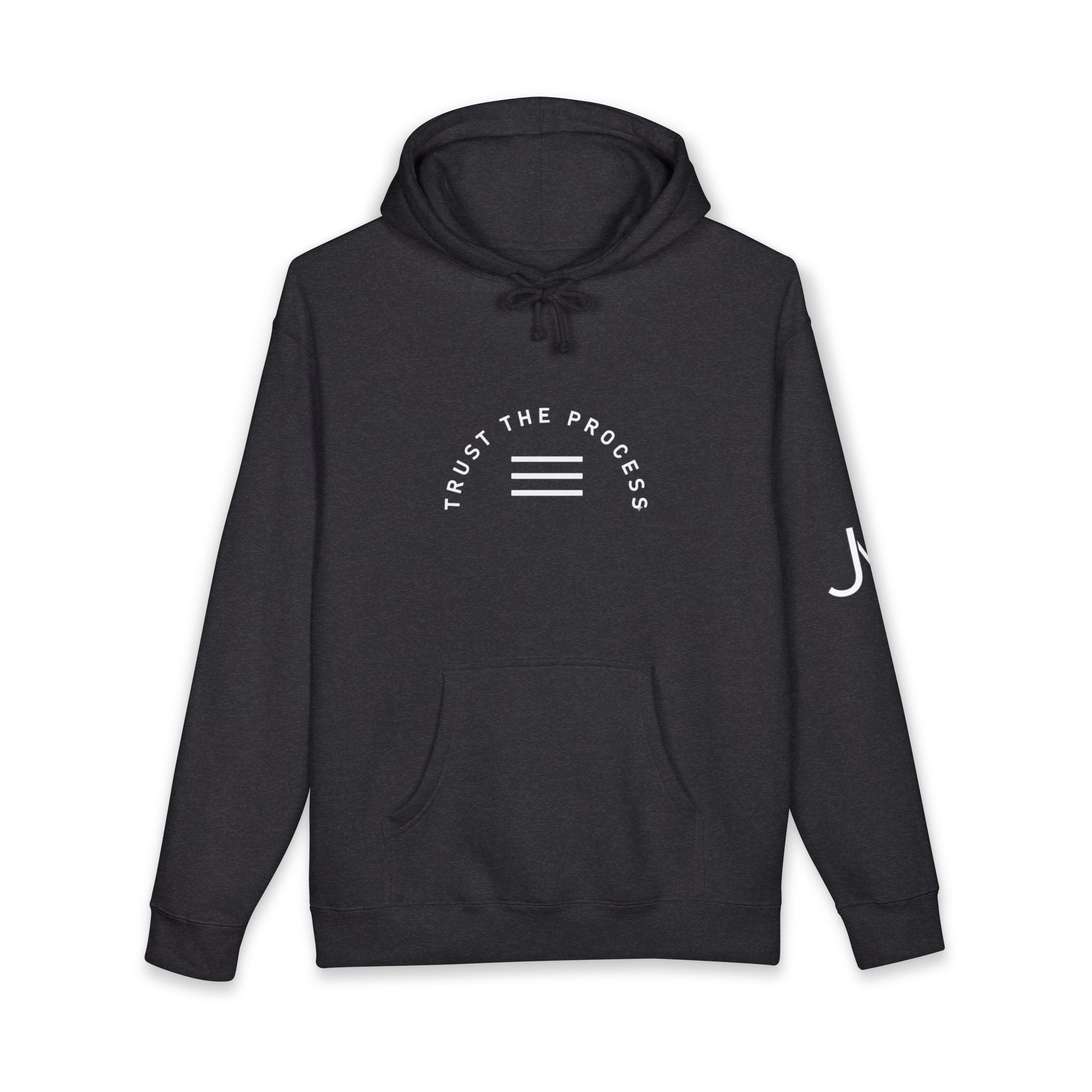 Peaceful Waves Hoodie — "Find Your Calm" Minimal Zen Hooded Sweatshirt