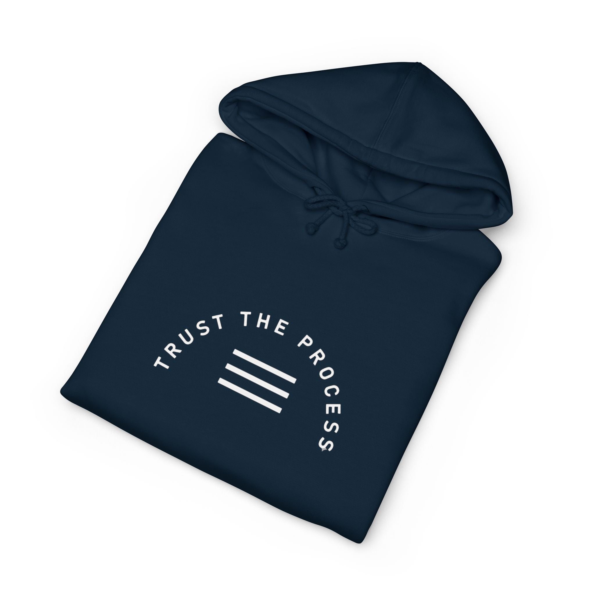 Peaceful Waves Hoodie — "Find Your Calm" Minimal Zen Hooded Sweatshirt