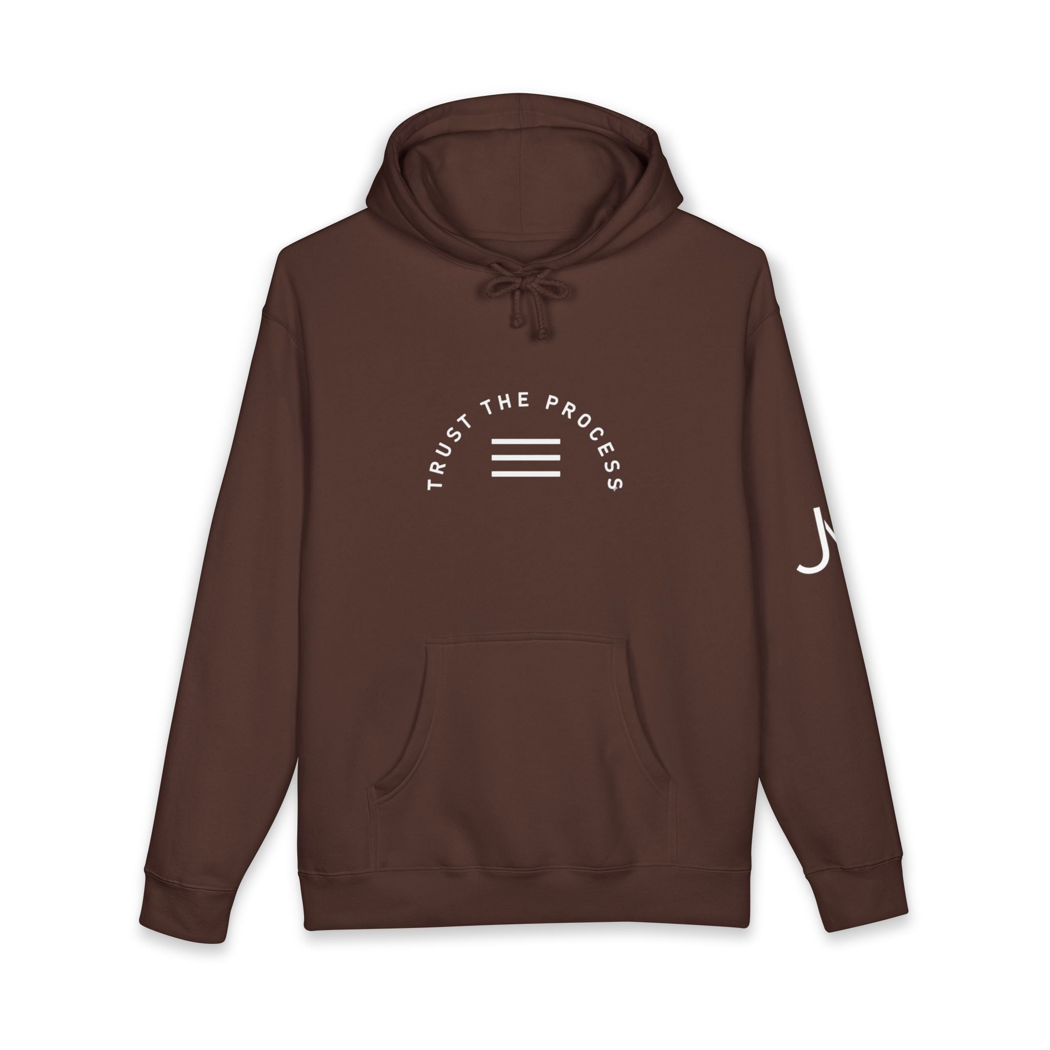Peaceful Waves Hoodie — "Find Your Calm" Minimal Zen Hooded Sweatshirt