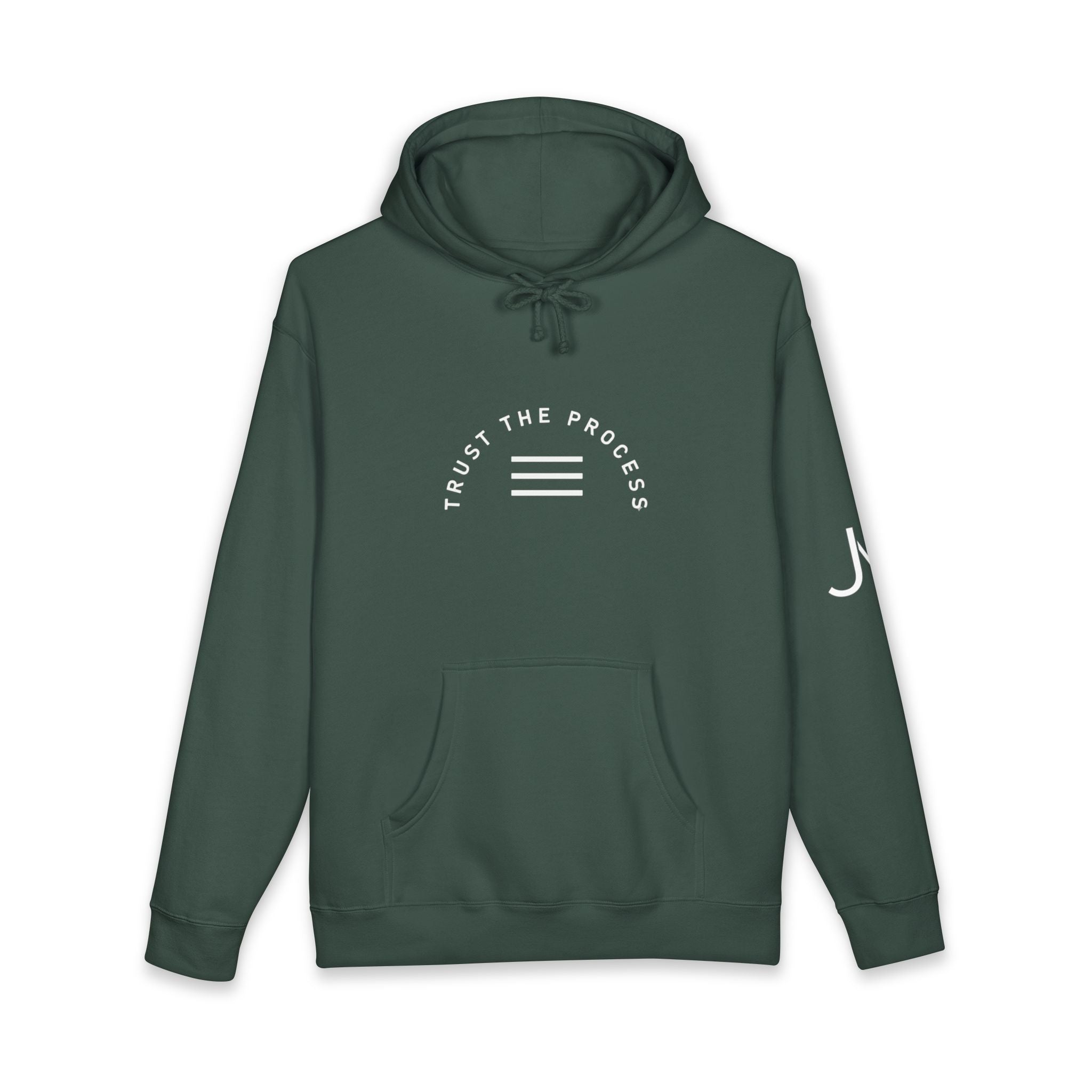 Peaceful Waves Hoodie — "Find Your Calm" Minimal Zen Hooded Sweatshirt