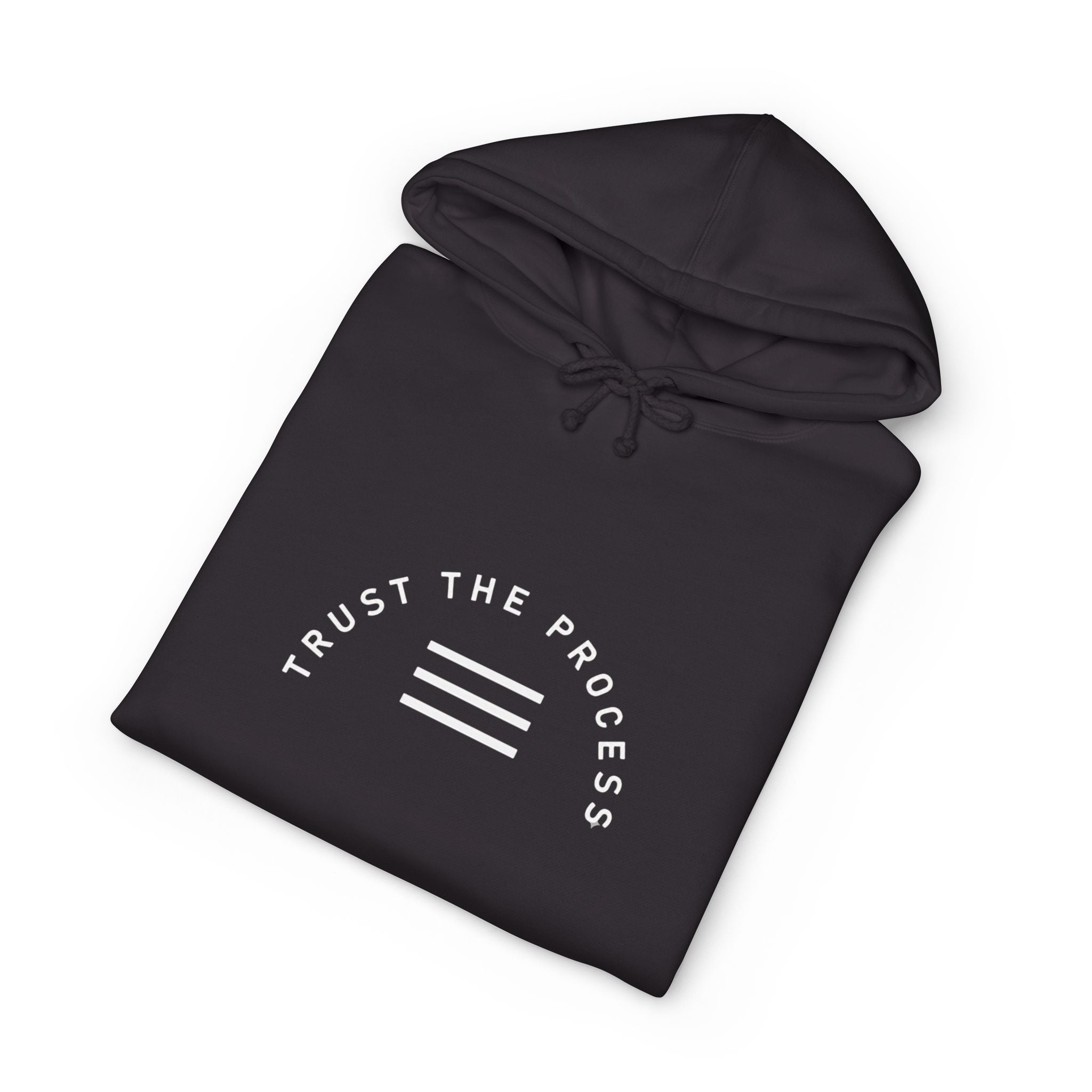 Peaceful Waves Hoodie — "Find Your Calm" Minimal Zen Hooded Sweatshirt