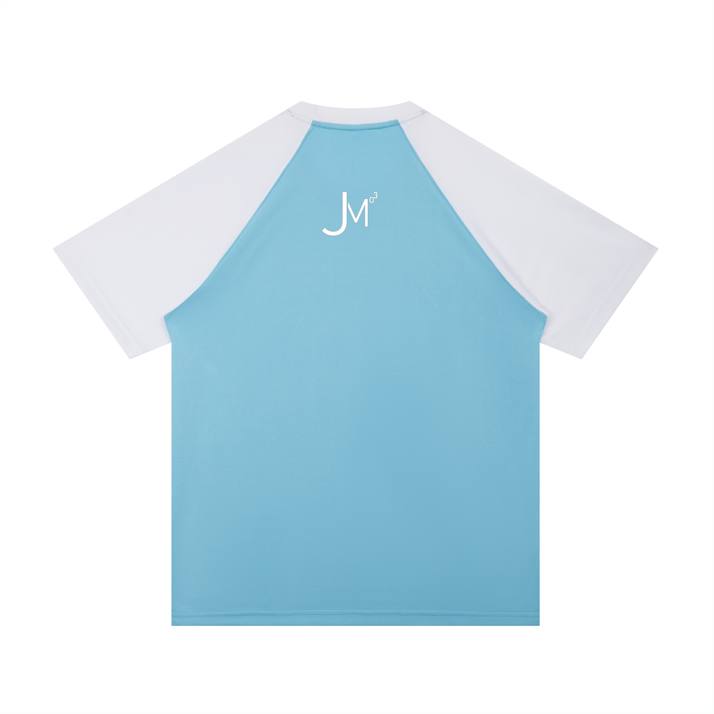 Contrast Raglan Sleeve Mesh T-Shirt