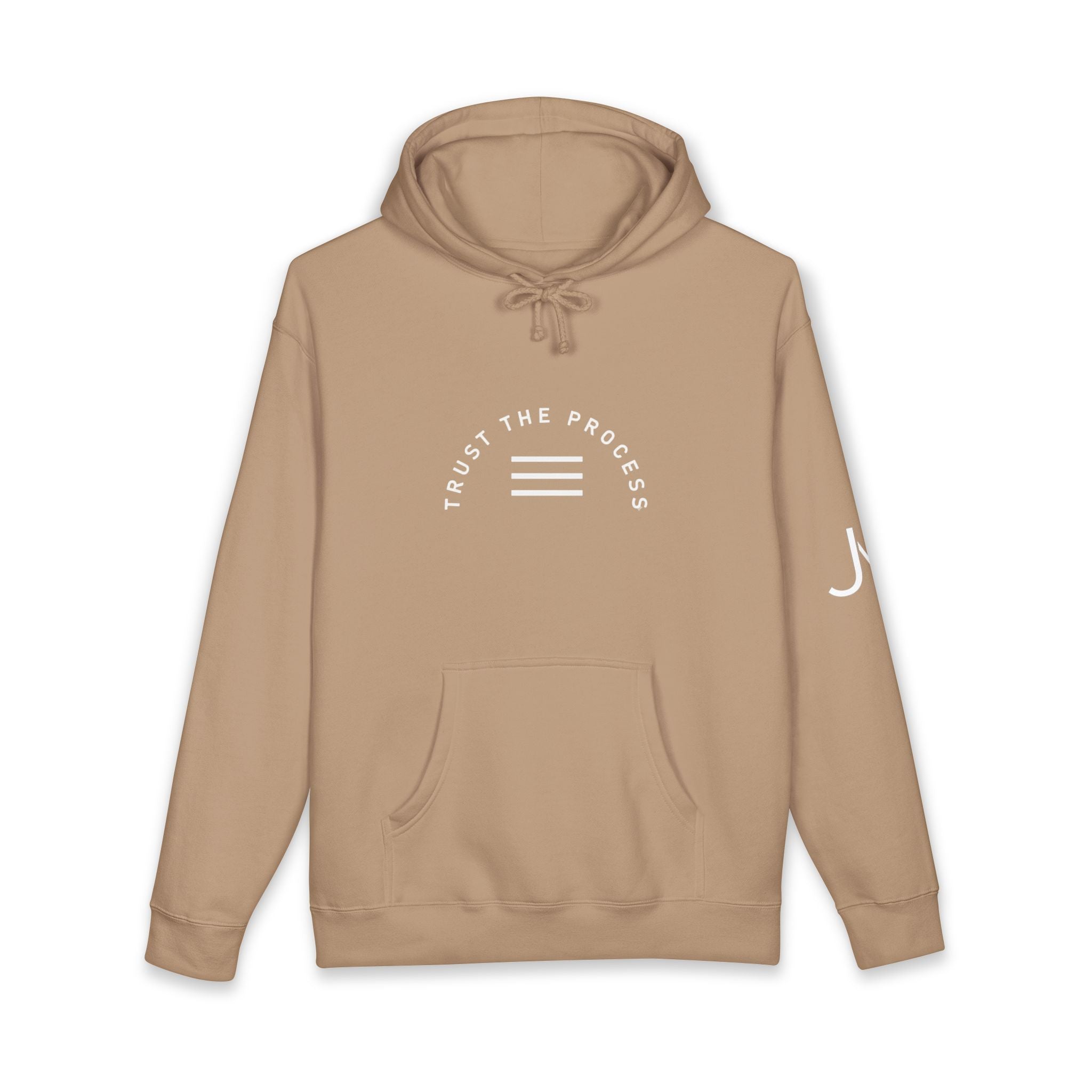 Peaceful Waves Hoodie — "Find Your Calm" Minimal Zen Hooded Sweatshirt