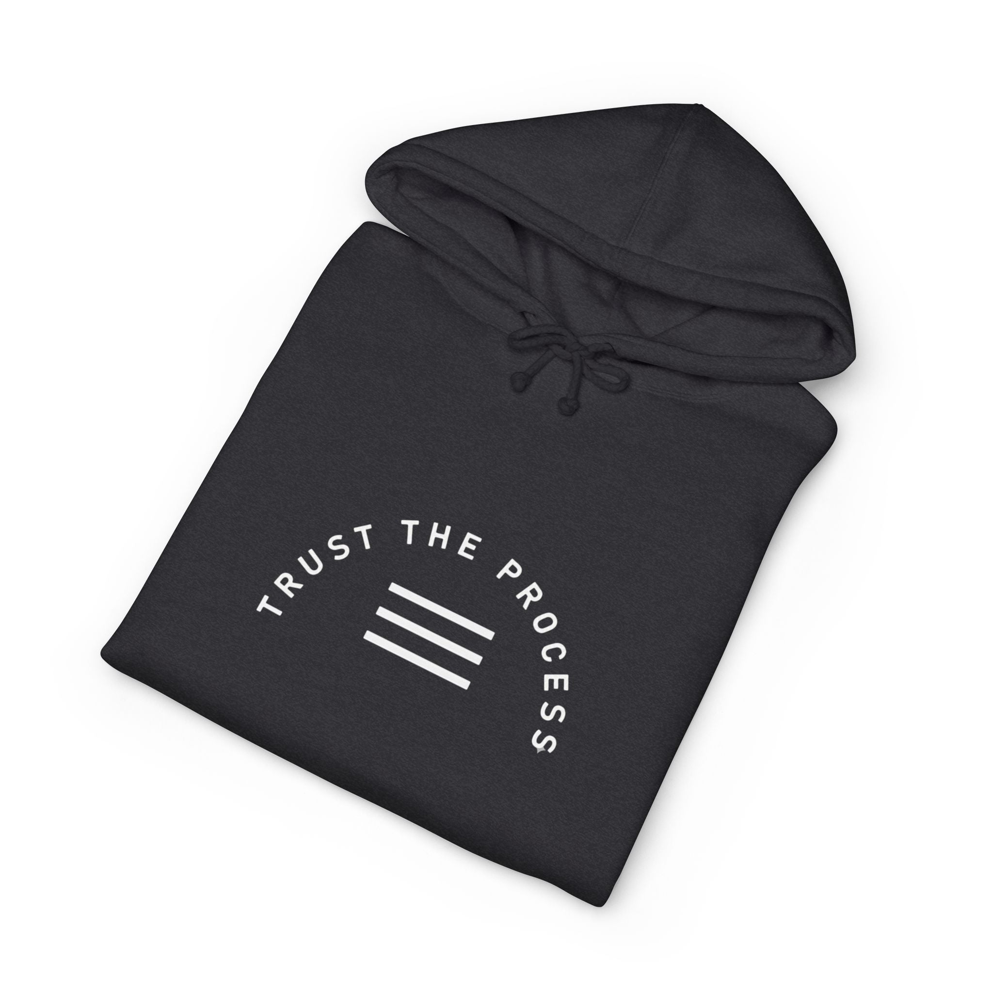 Peaceful Waves Hoodie — "Find Your Calm" Minimal Zen Hooded Sweatshirt