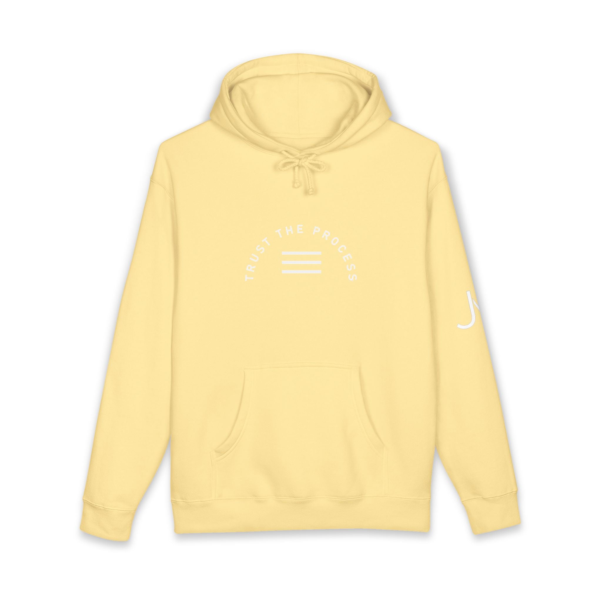 Peaceful Waves Hoodie — "Find Your Calm" Minimal Zen Hooded Sweatshirt