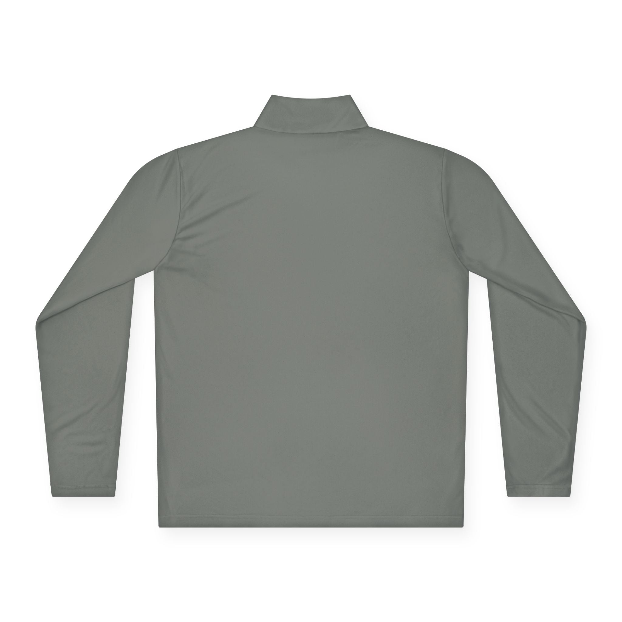 Quarter-Zip Pullover with Maroon 'Jr' Monogram – Casual Athletic Pullover