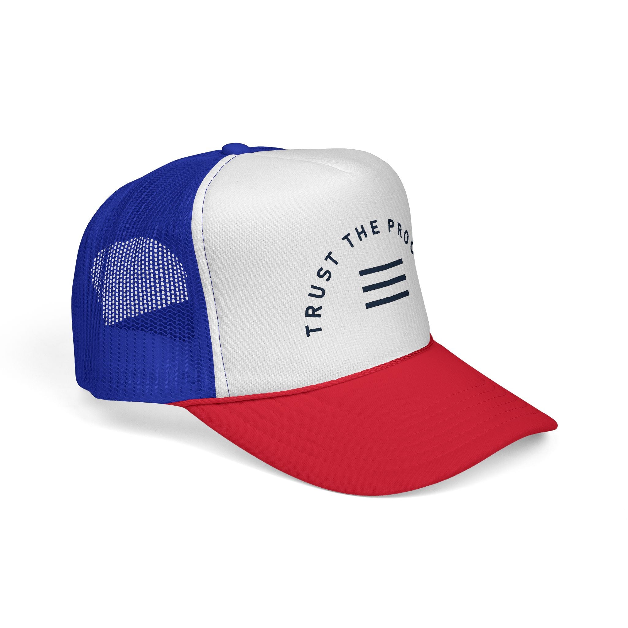Trust The Process Trucker Cap — Motivational Mesh Baseball Hat