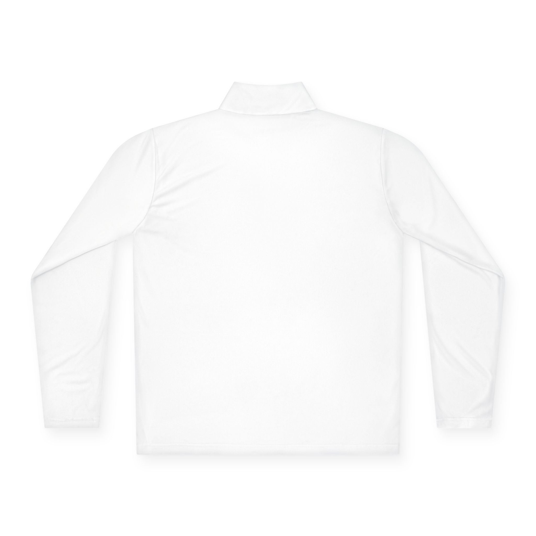 Quarter-Zip Pullover with Maroon 'Jr' Monogram – Casual Athletic Pullover