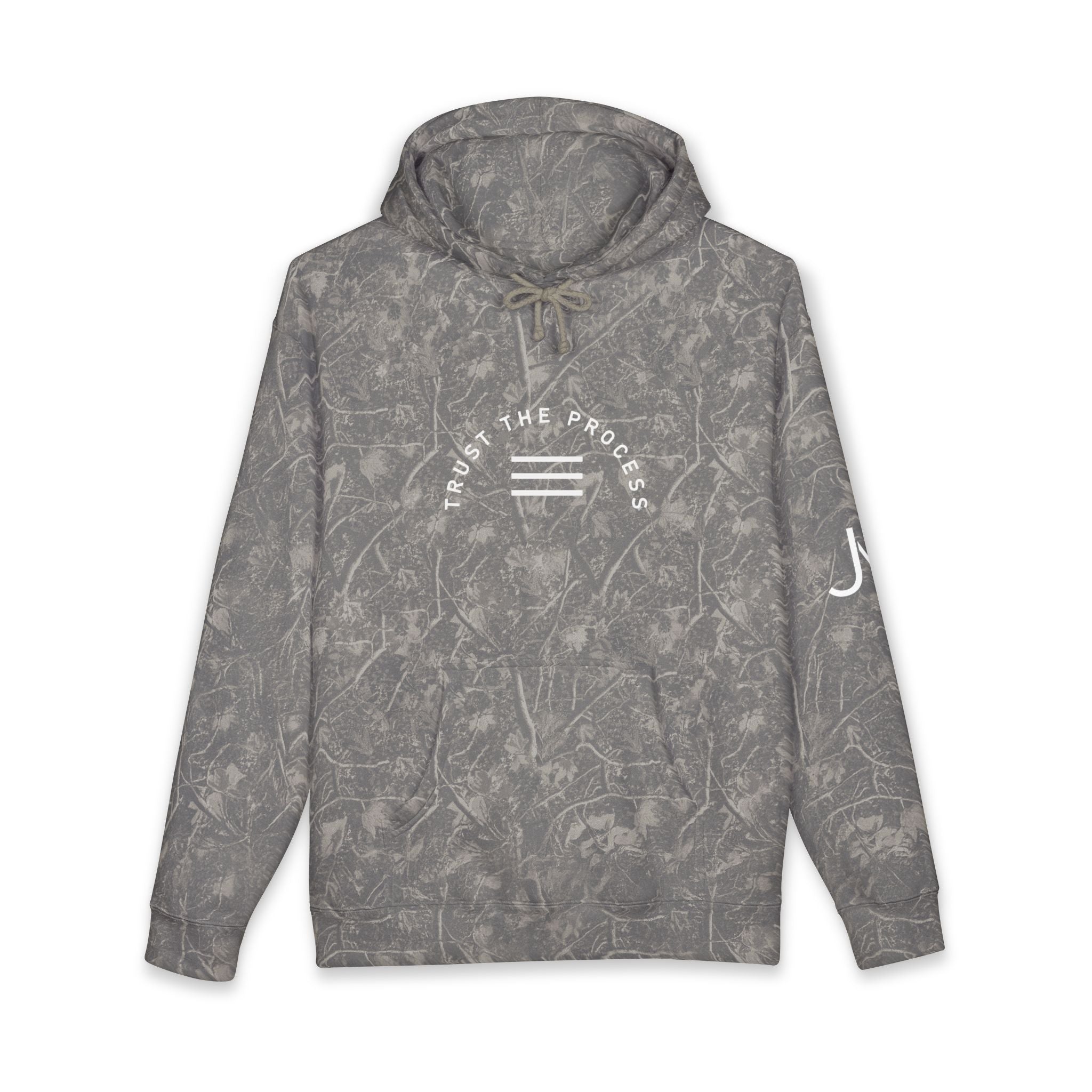 Peaceful Waves Hoodie — "Find Your Calm" Minimal Zen Hooded Sweatshirt