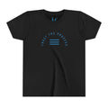 Youth Tee - "Trust the Process" Minimalist Blue Motivational Shirt