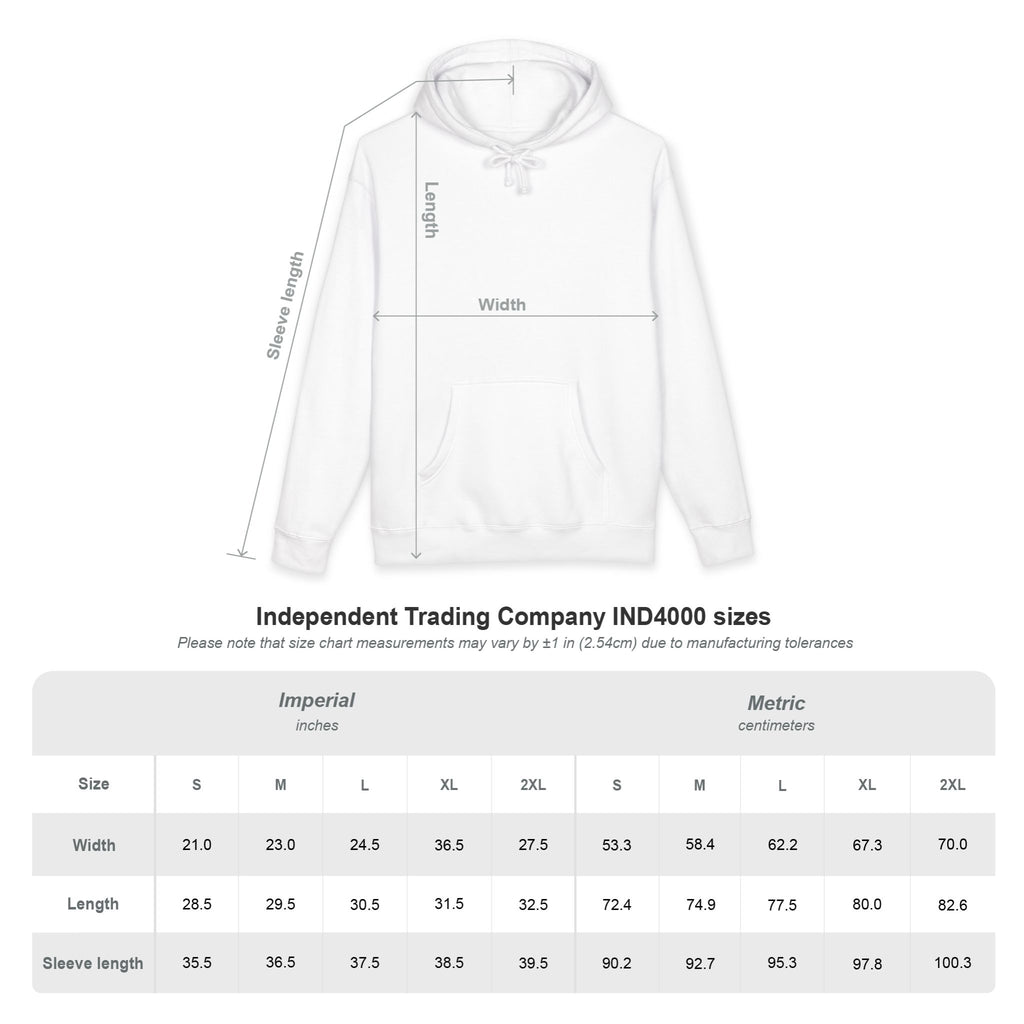 Peaceful Waves Hoodie — "Find Your Calm" Minimal Zen Hooded Sweatshirt