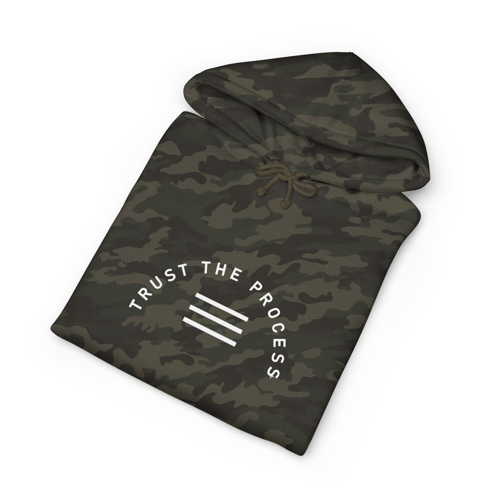 Peaceful Waves Hoodie — "Find Your Calm" Minimal Zen Hooded Sweatshirt