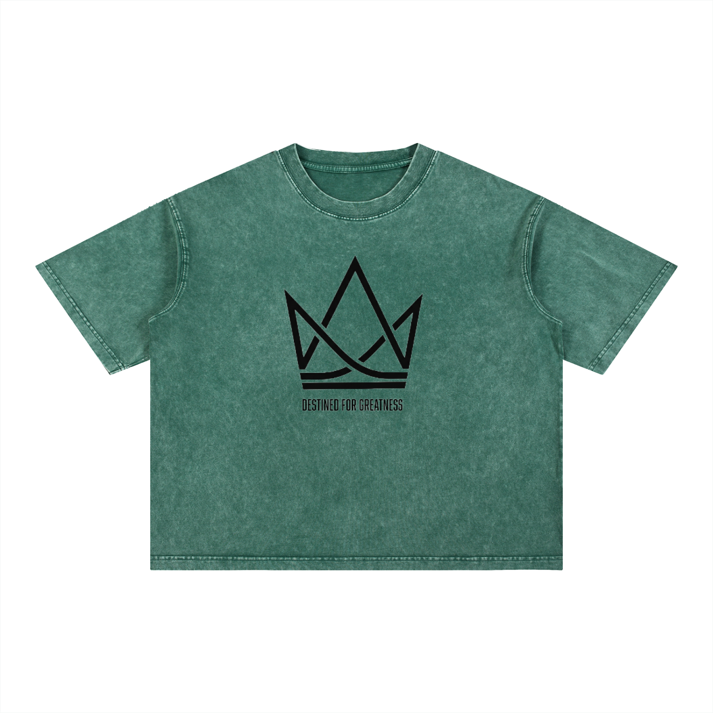 Mineral Wash Boxy Cotton T-Shirt