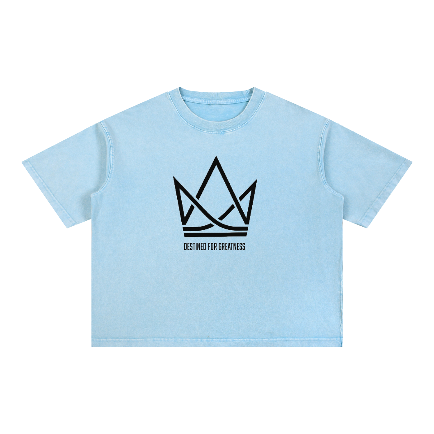 Mineral Wash Boxy Cotton T-Shirt