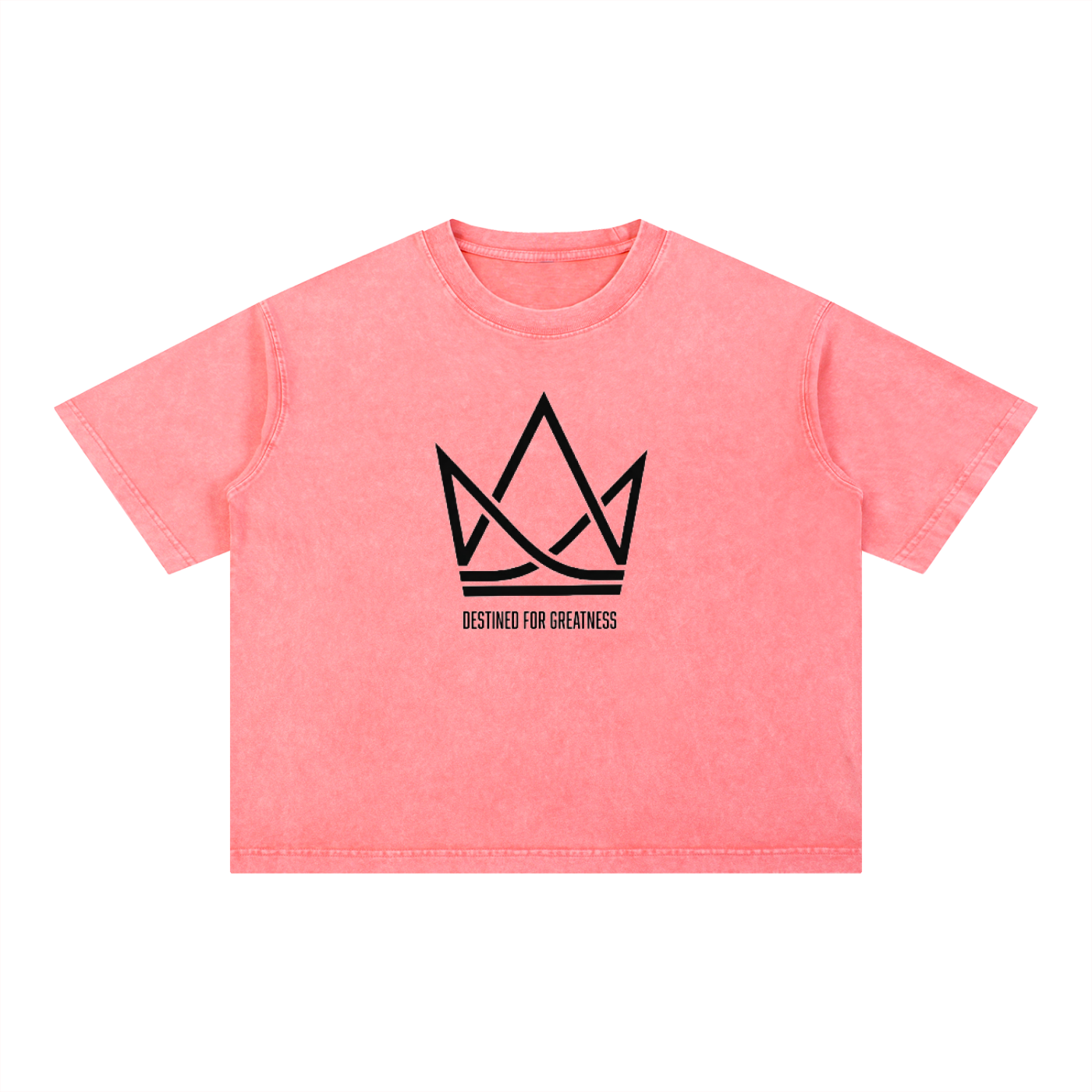 Mineral Wash Boxy Cotton T-Shirt