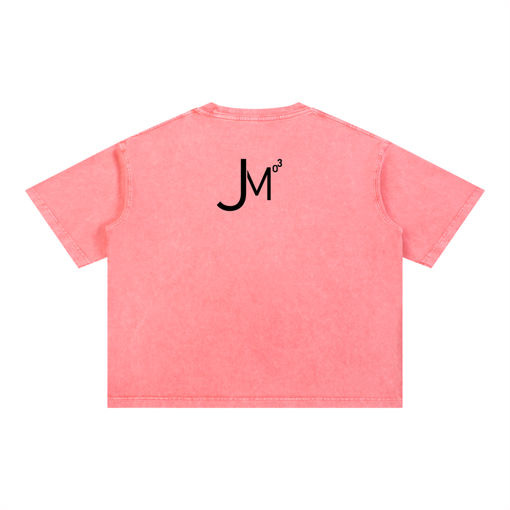 Mineral Wash Boxy Cotton T-Shirt