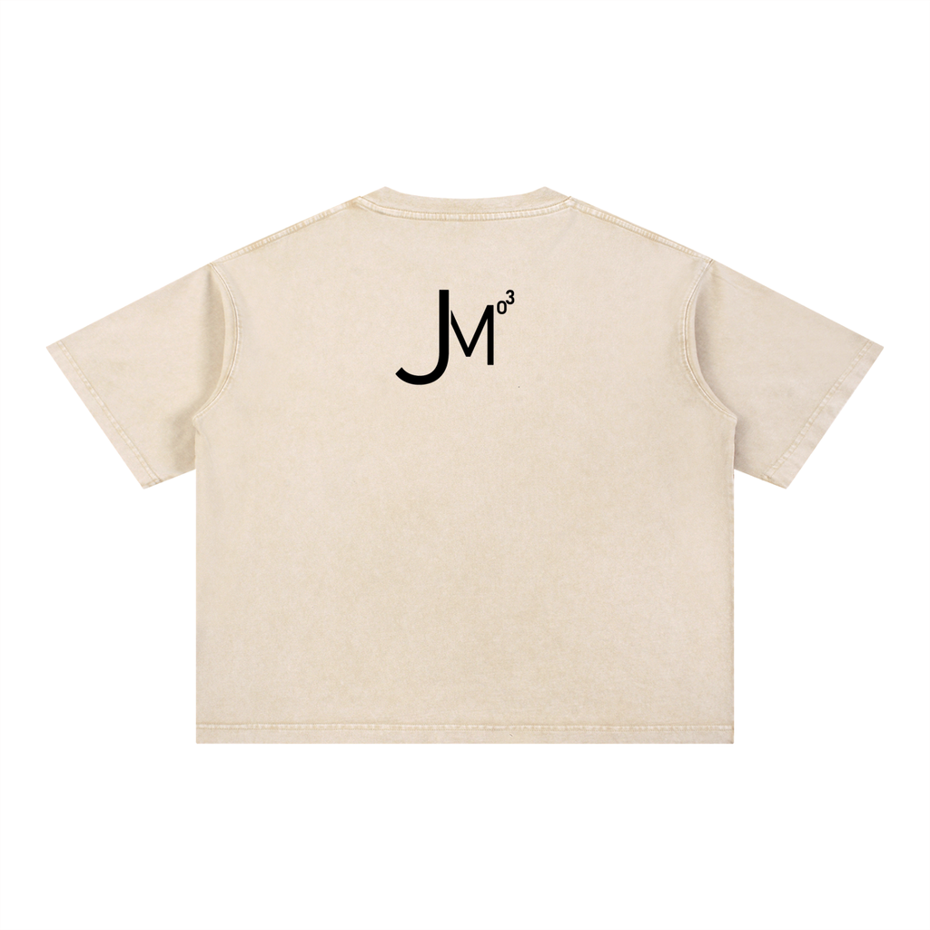 Mineral Wash Boxy Cotton T-Shirt