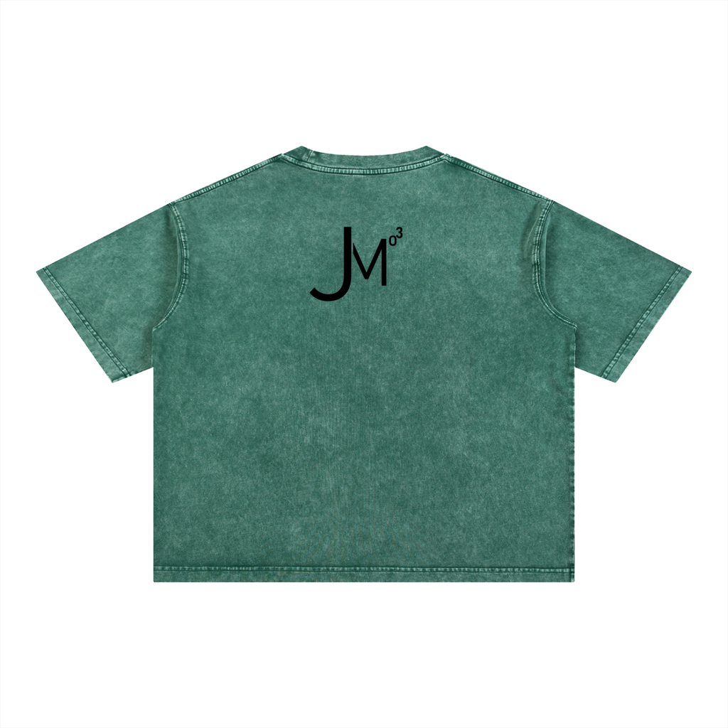 Mineral Wash Boxy Cotton T-Shirt