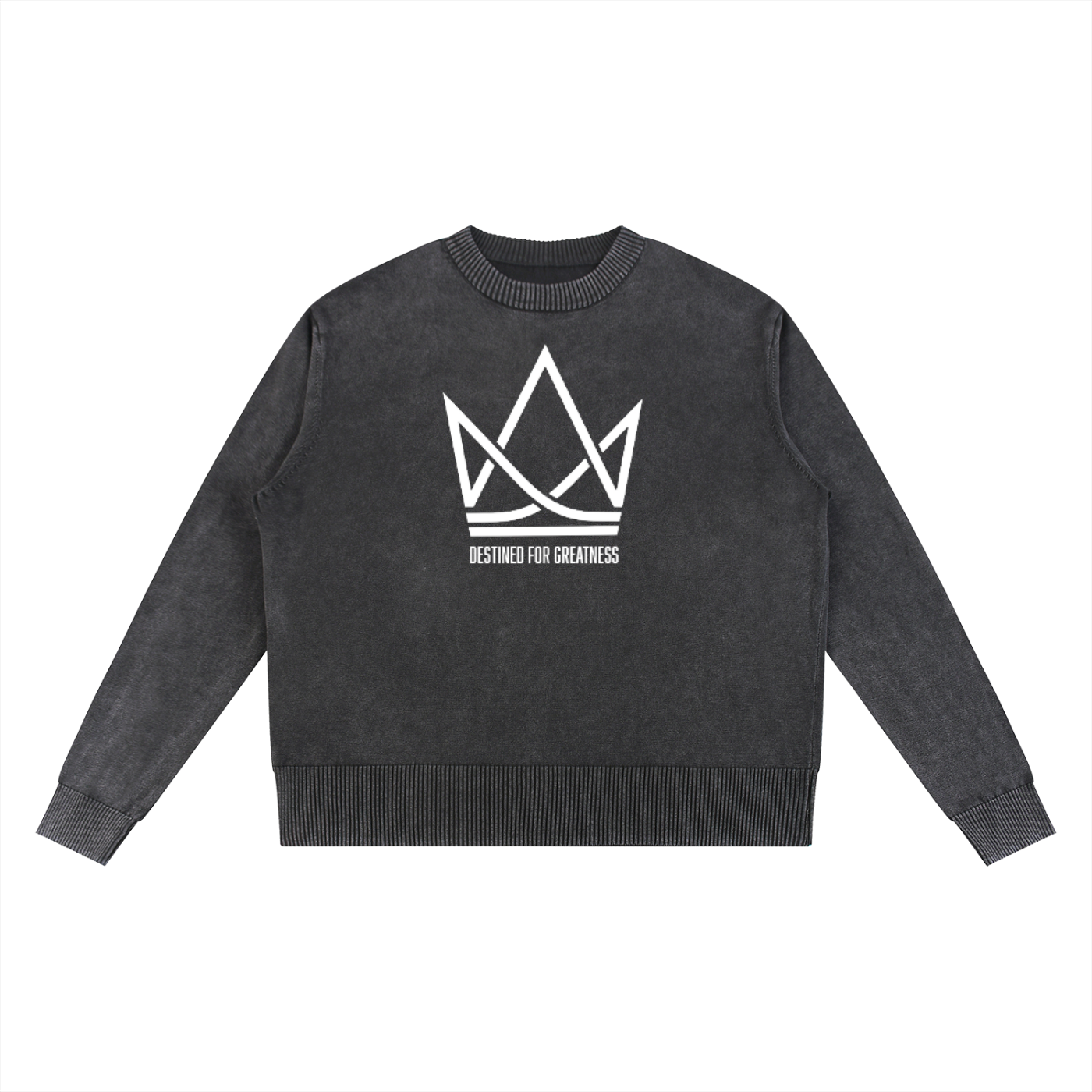 Mineral Wash Oversized Sweater